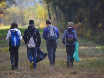 Październikowe sprzątanie lasu, H.Bałut