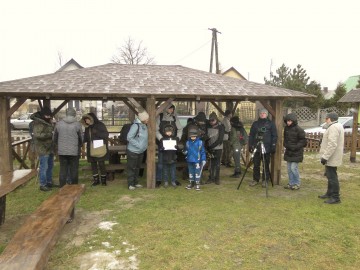 Relacja z zimowego ptakoliczenia 2018, Leszek Łysio