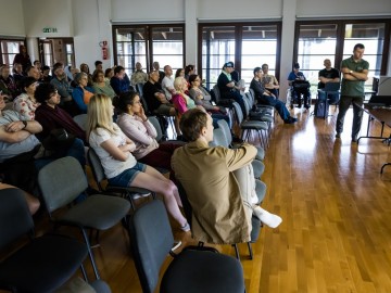 Spotkanie prezentujące PPK w DOJO Stara Wieś., 