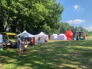 Relacja z pikniku z Województwem Łódzkim w Pabianicach, 