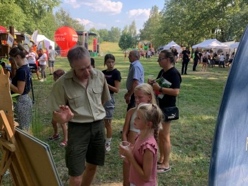 Relacja z pikniku z Województwem Łódzkim w Pabianicach, 