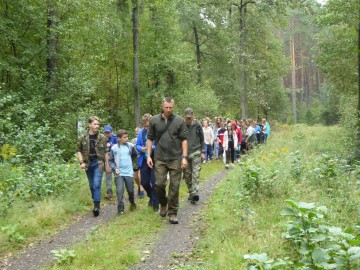 Rajd pieszy wokół rezerwatu Hołda, E. Fraszczyńska