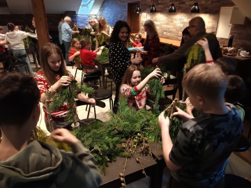 Warsztaty Bożonarodzeniowe w SP Burzenin 2025, 